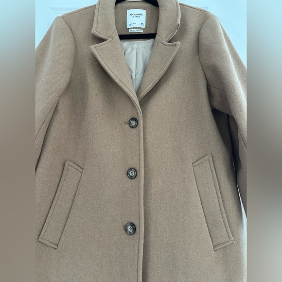 Abercrombie & Fitch Tan Coat - Picture 9 of 10